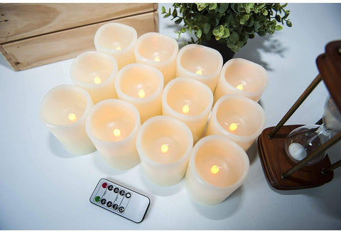 Perfect for Christmas and holiday table setups with flickering realism.