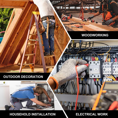 HAUTMEC ballistic-weave exterior withstands tough jobsite conditions.