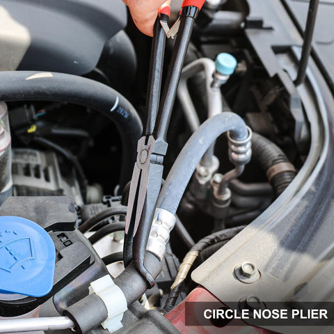 HAUTMEC diagonal cutting pliers deliver high leverage for clean cuts.