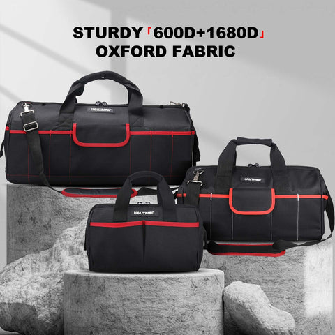 HAUTMEC foldable design lets bags lie flat for compact storage
