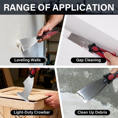 HAUTMEC zinc alloy hammer end for light tapping and smoothing tasks.