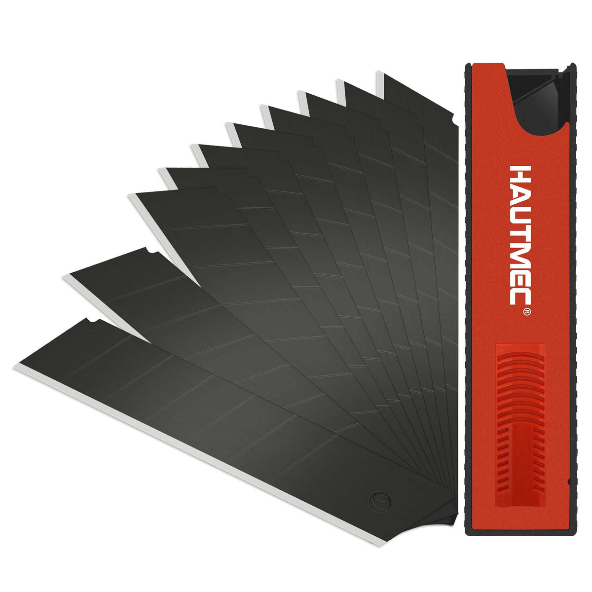 HAUTMEC HT0082 blades in a safe sliding box for easy access