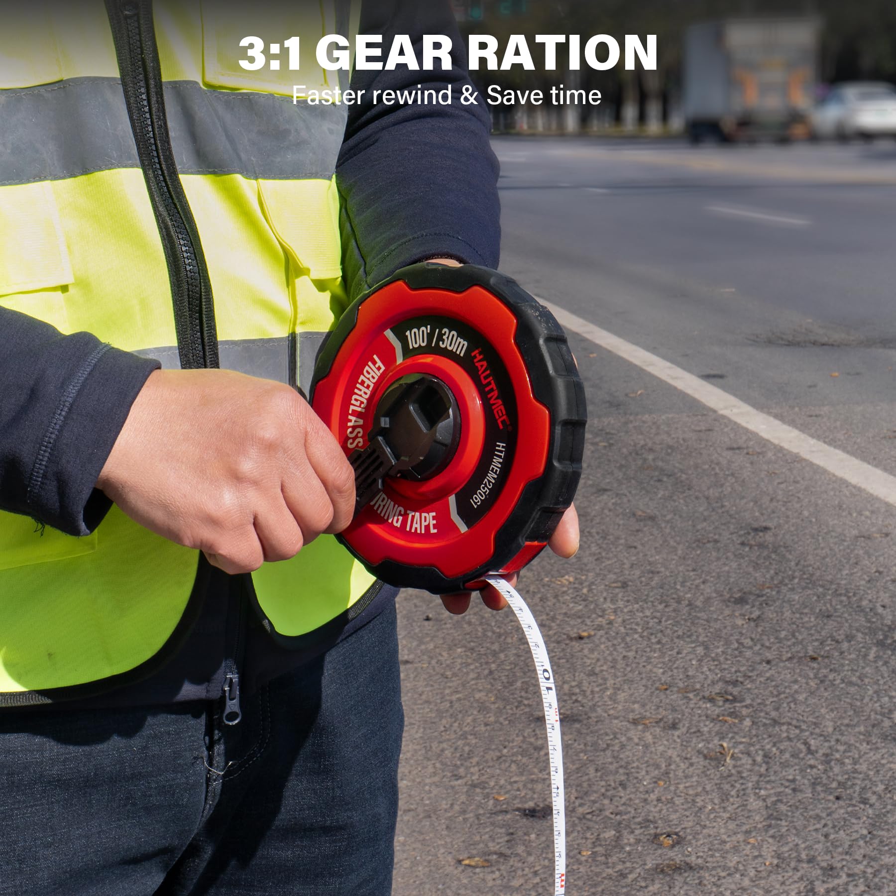 HAUTMEC long-range measurement suited for outdoor yard work