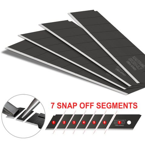 HAUTMEC rust-proof black finish extends blade life during heavy use.