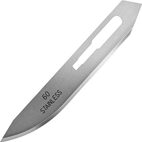Havalon Piranta #60XT blades, foil-wrapped for safe handling and quick field replacements.