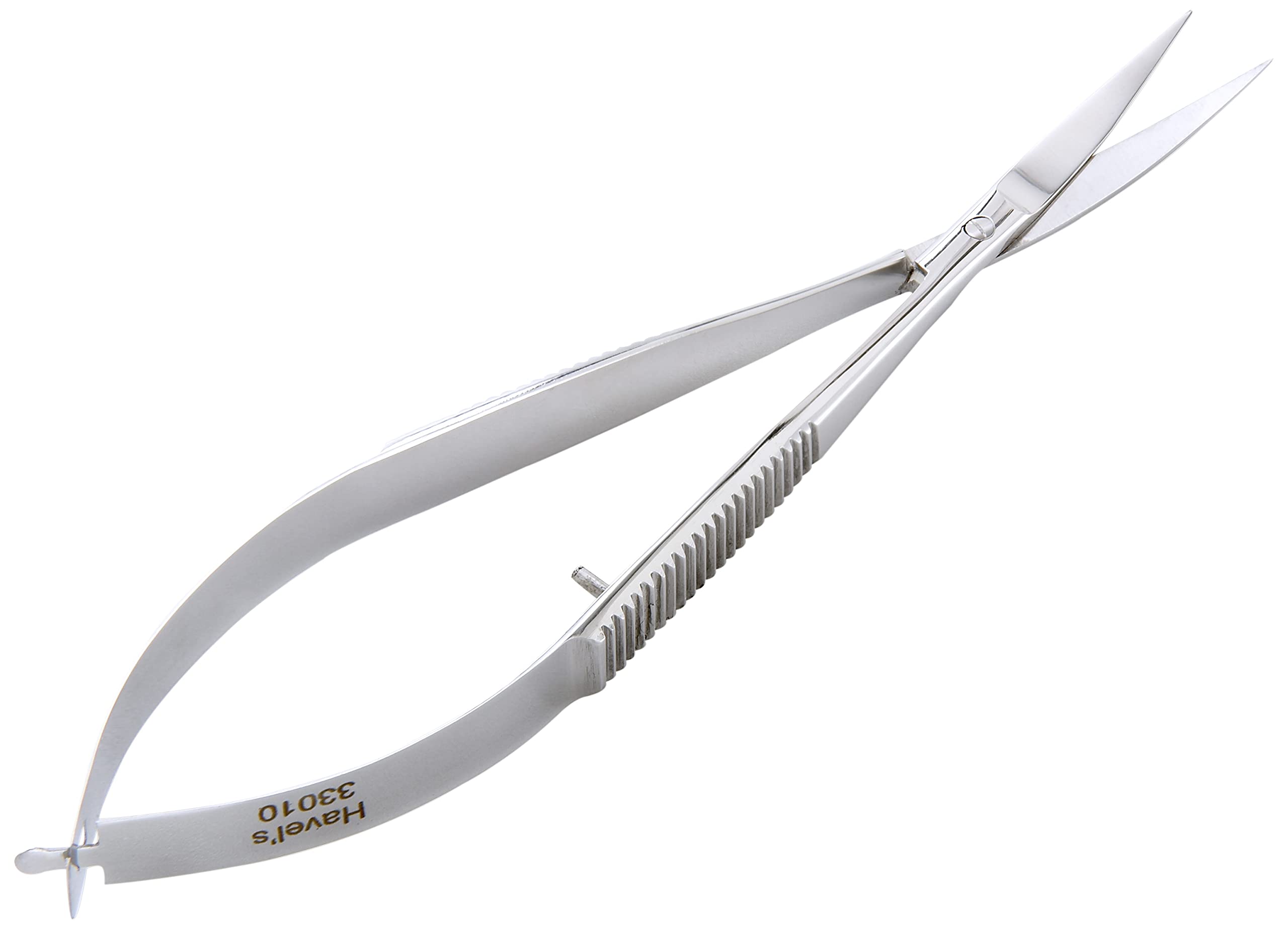 Havel's Snip-Eze curved tips under presser foot for clean snips