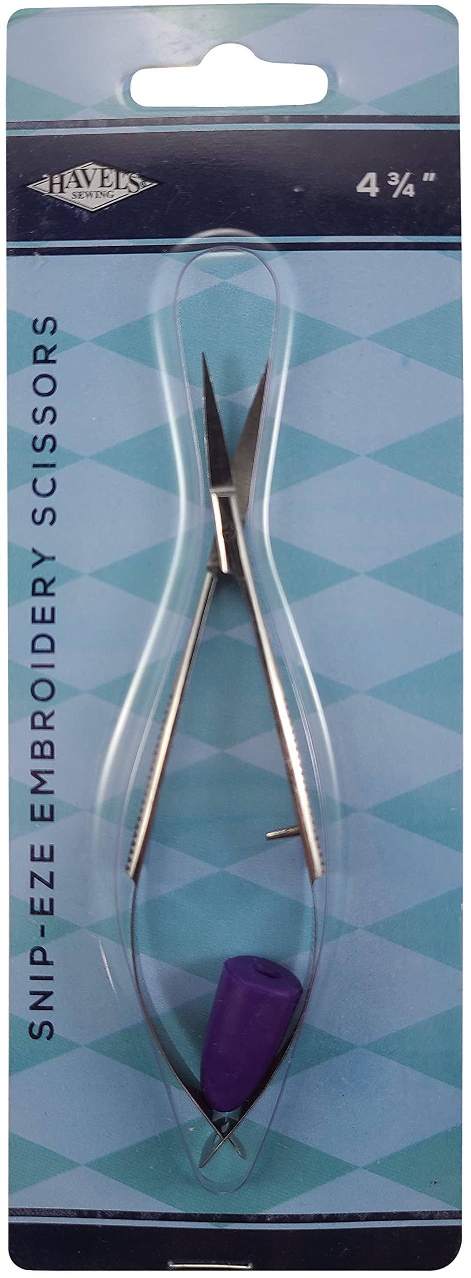 Havel's Snip-Eze embroidery snips close-up for precise thread cutting