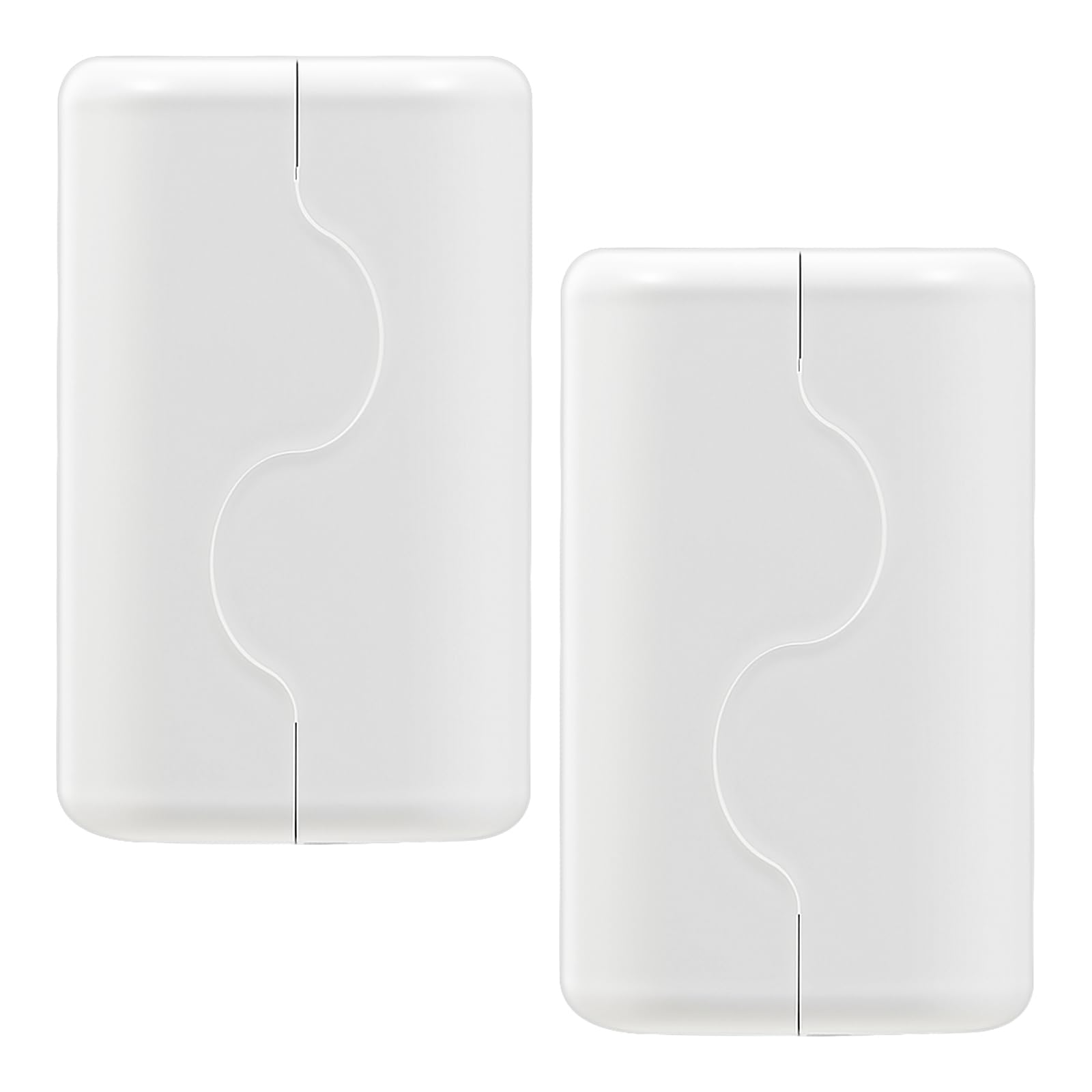 Havenso double lock system outlet cover prevents unintentional outlet access