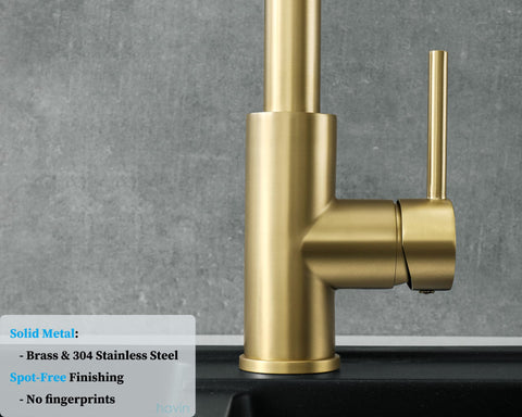 Havin Gold ABS sprayer with stream and spray functions