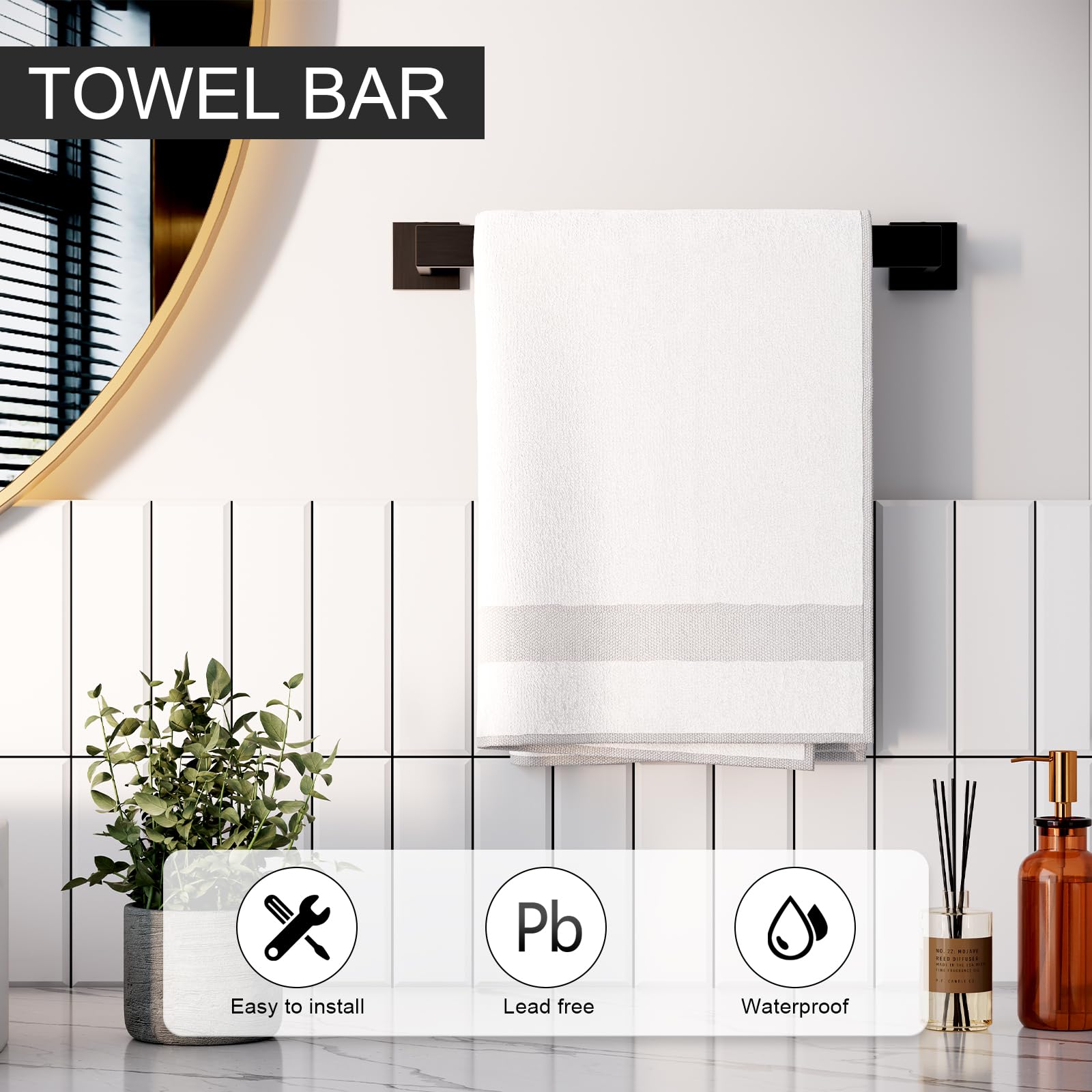 Hawkrown multifunction hooks keep robes and accessories organized