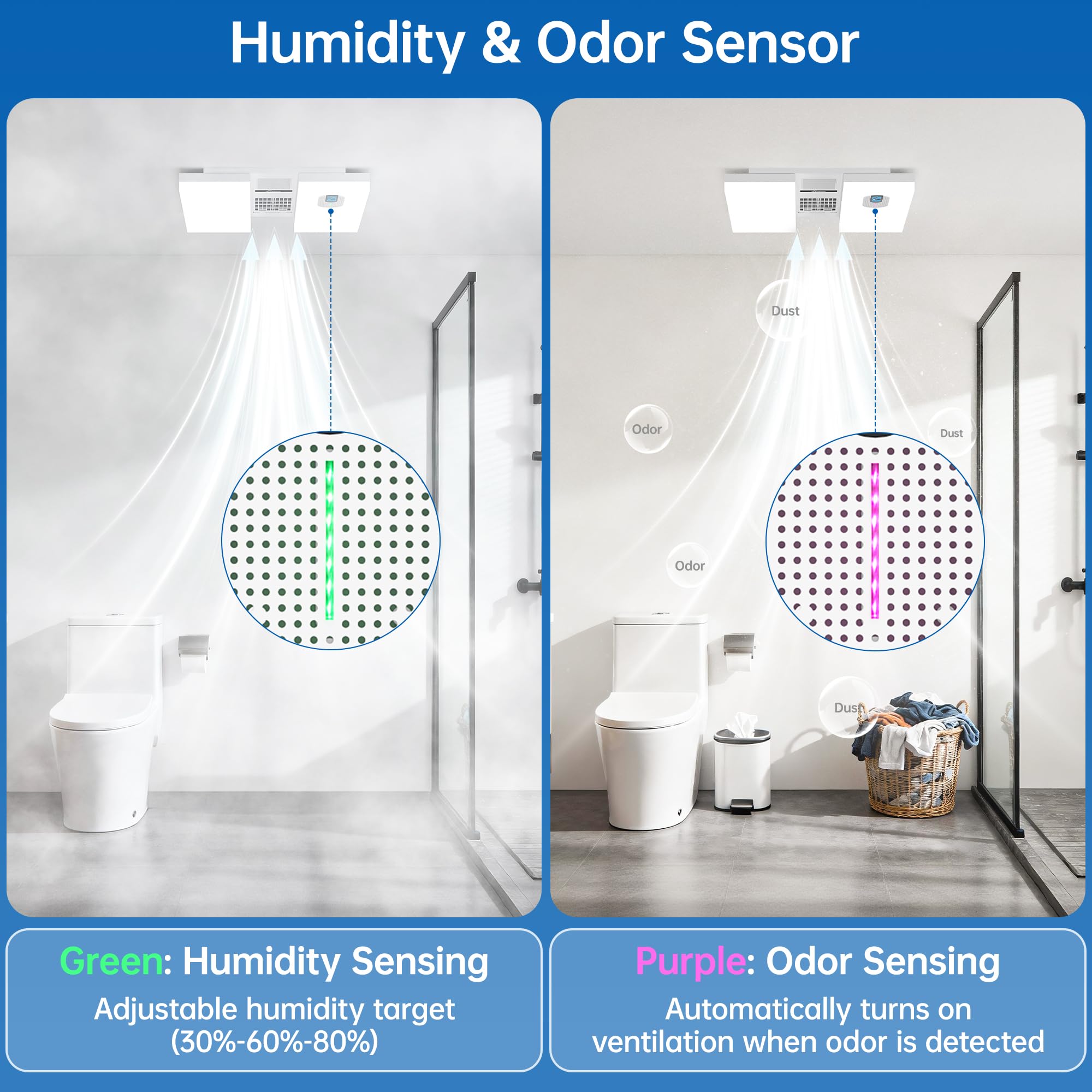Hawkrown easy installation fits standard ceiling openings for simple setup.
