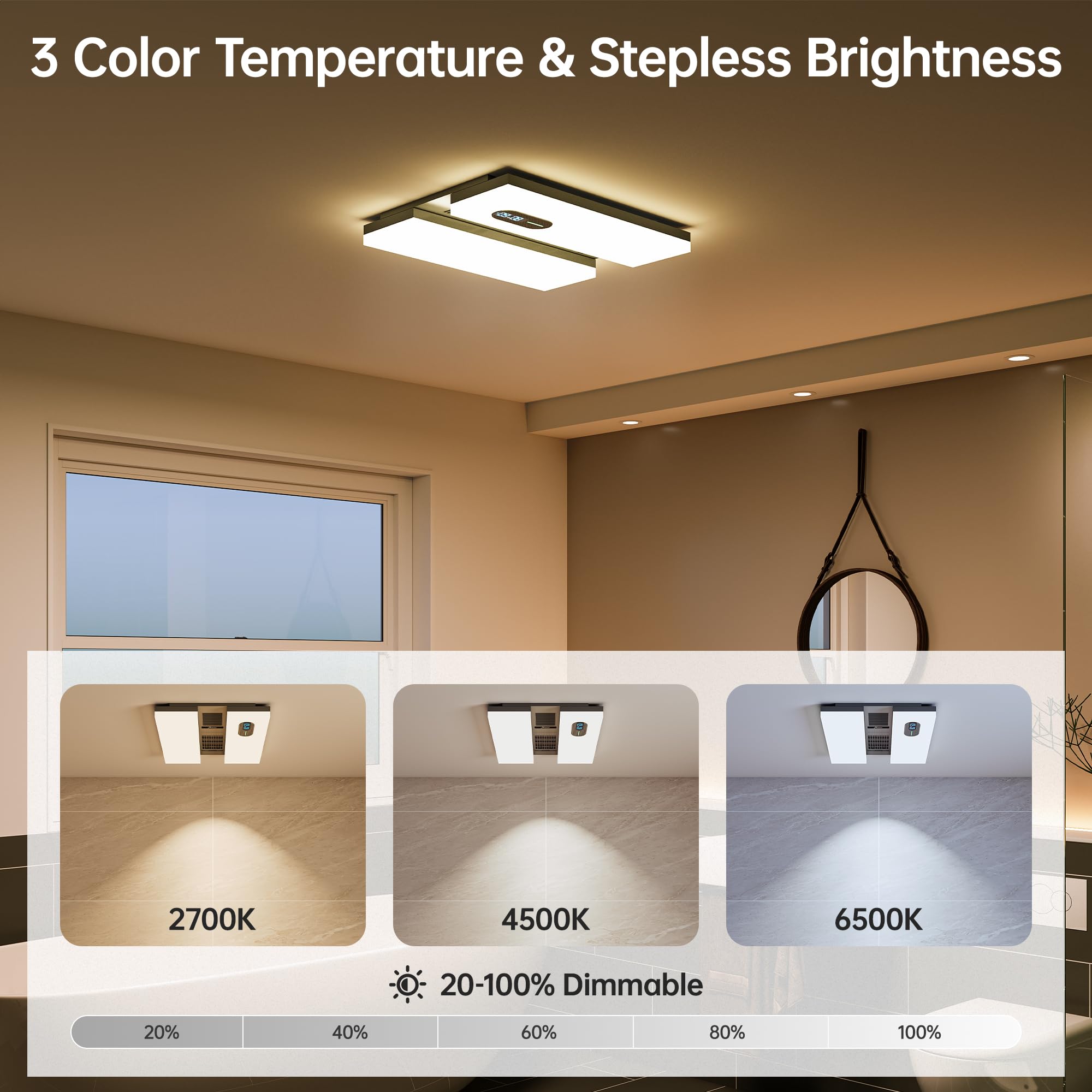 Hawkrown RGB lights with Bluetooth speaker for ambient mood and hands-free use