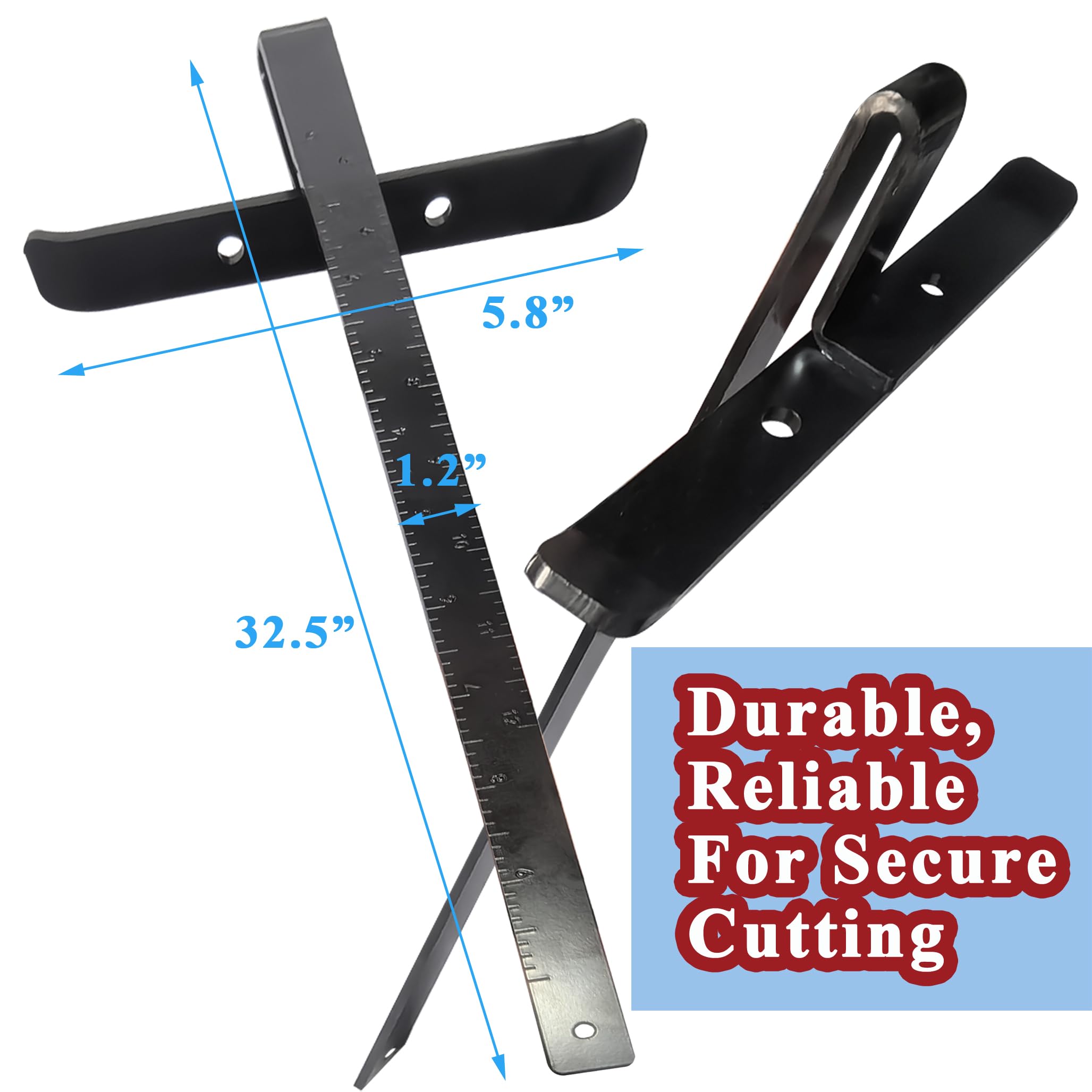 Hawmow DW3278 durable steel construction with black finish