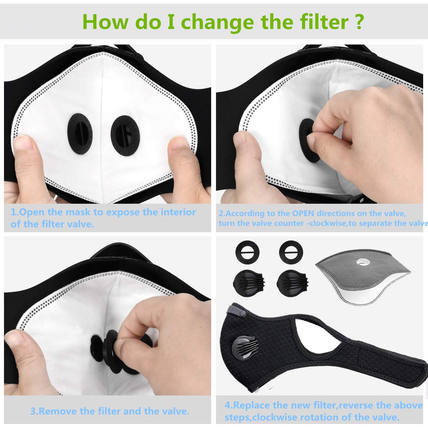 Hayodo Loops mask ideal for woodworking and grinding environments.