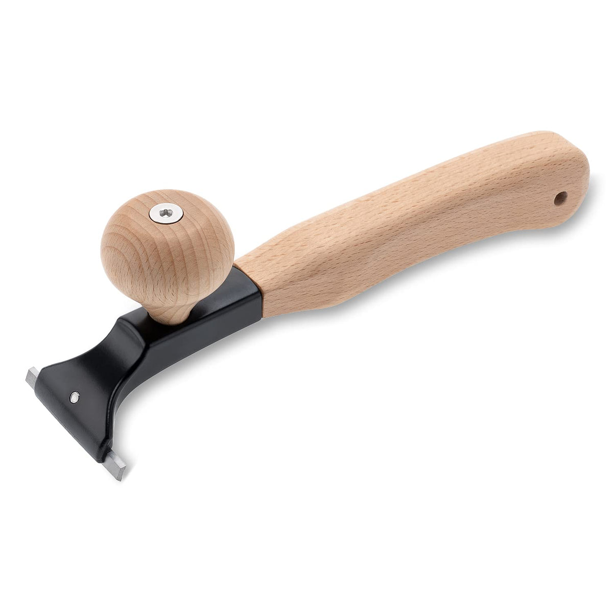Hazztoll premium ergonomic carbide scraper blade close-up for durable paint removal.