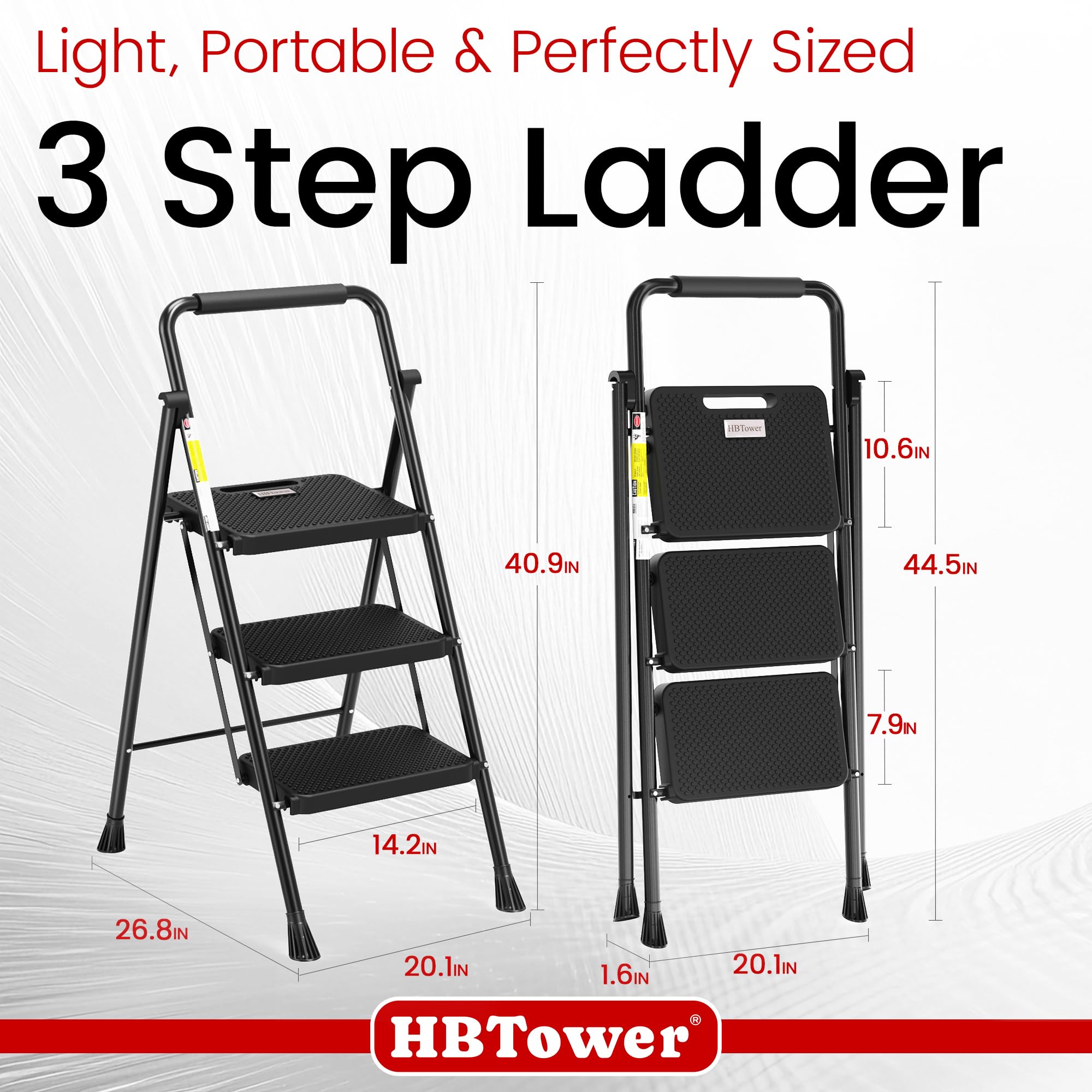 HBTower anti-slip feet protect floors and prevent movement