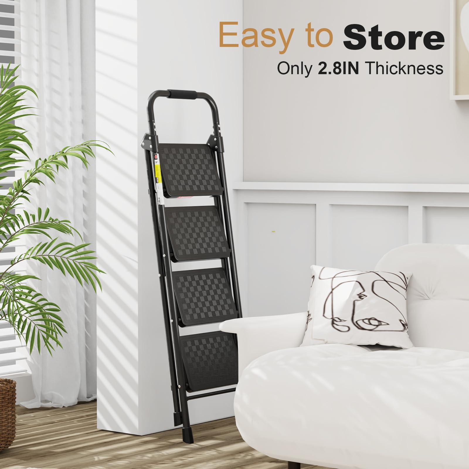 HBTower lightweight portable ladder for indoor or outdoor use