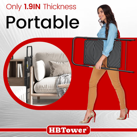 HBtower lightweight design makes indoor and outdoor reach easy.