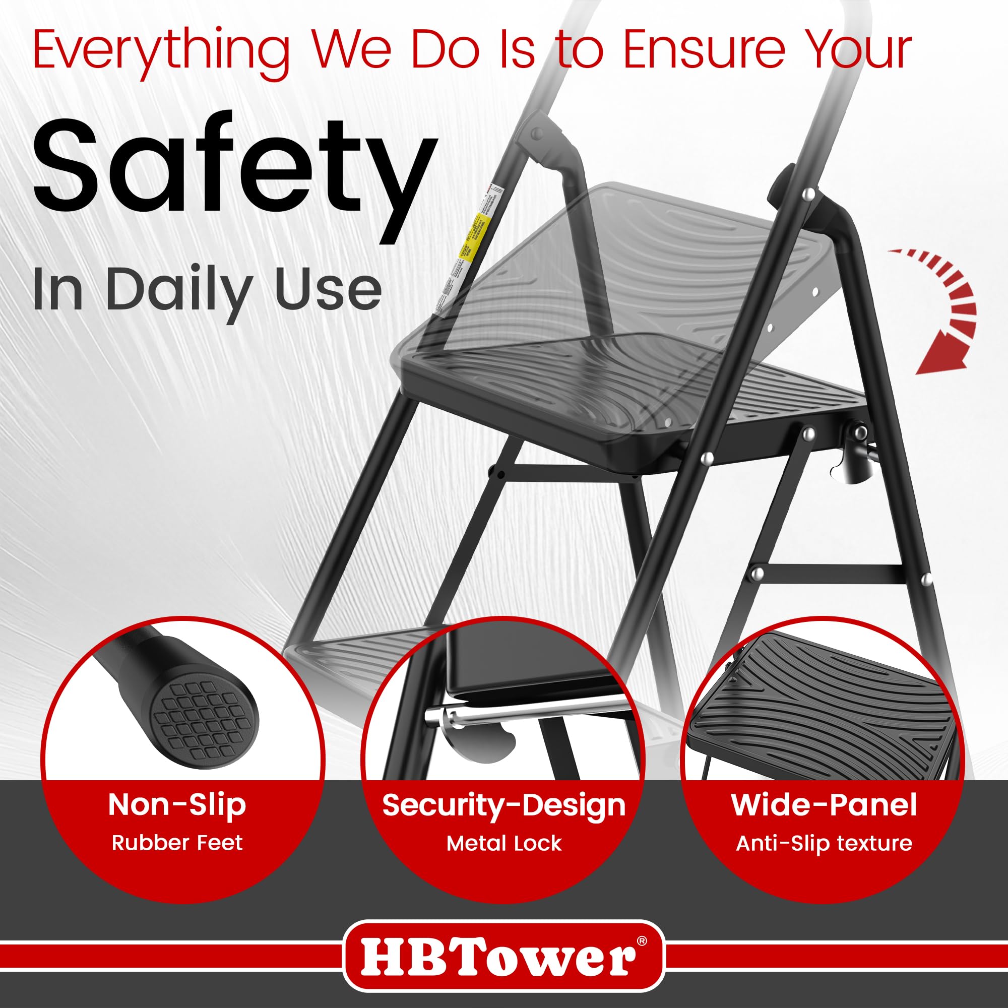 HBtower multi-use setup suited for kitchen, living room, and more.