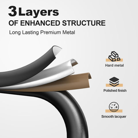 HBTower ladder with a lock-free top pedal for safe, stable reaching.