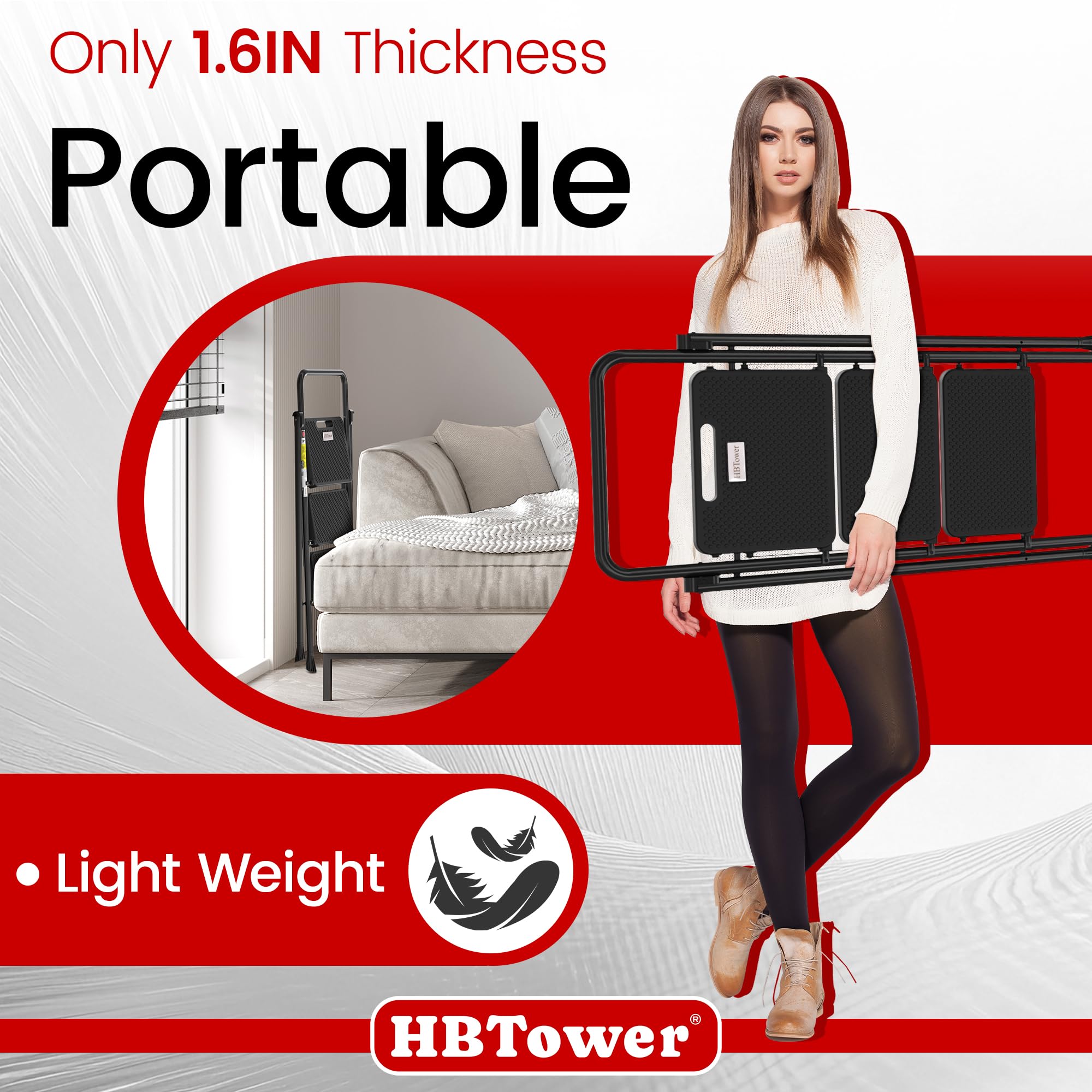 HBTower steel frame construction for durable support