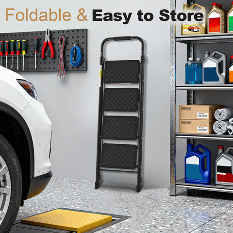 HBTower versatile ladder for home, carport, or kitchen tasks