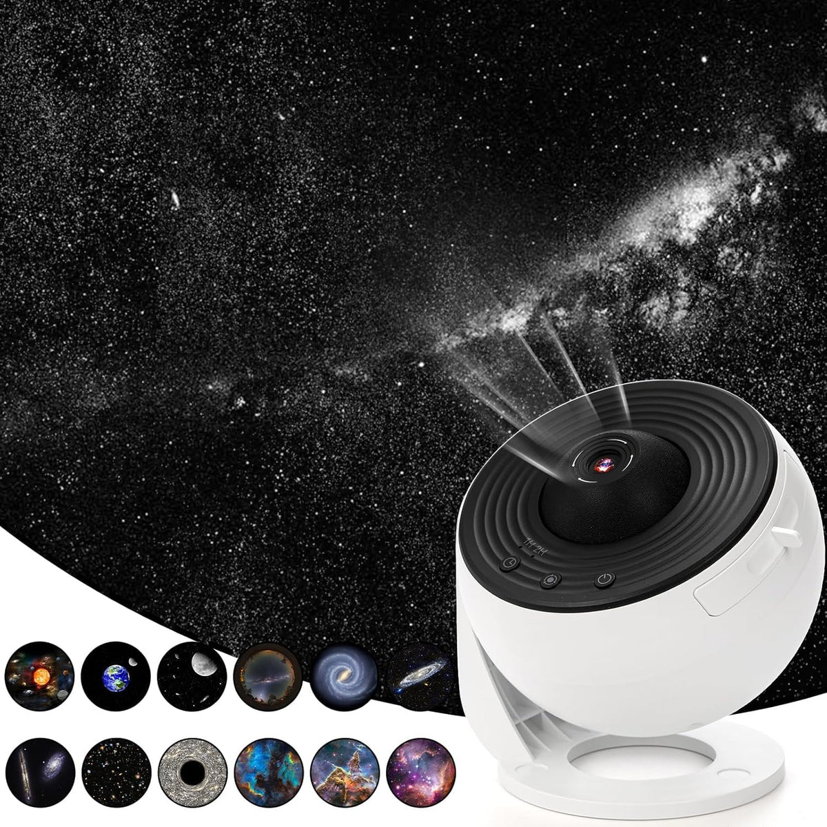 Hbaushun Planetarium Projector Earth disc for immersive educational stargazing