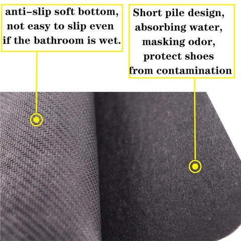 HBGOTL floor protection mats keep restroom floors clean and dry