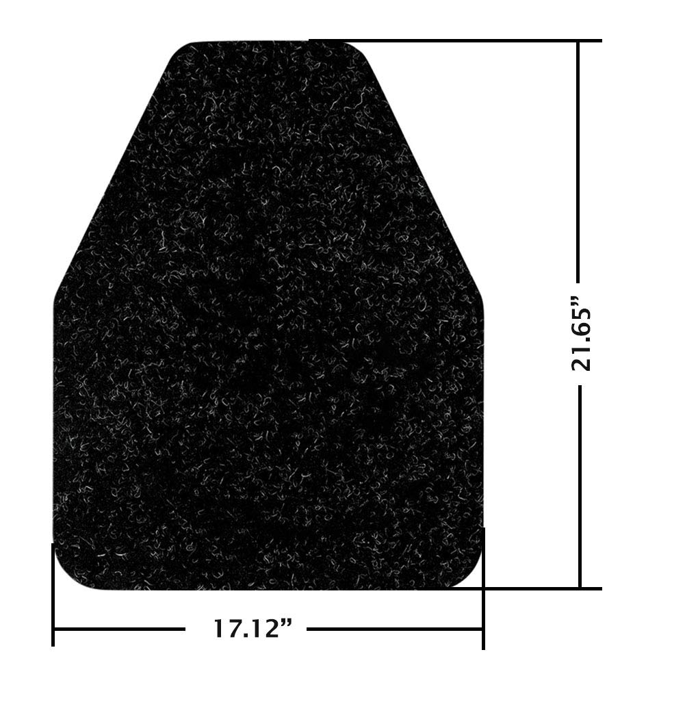 HBGOTL hexagon non-slip surface in busy restroom