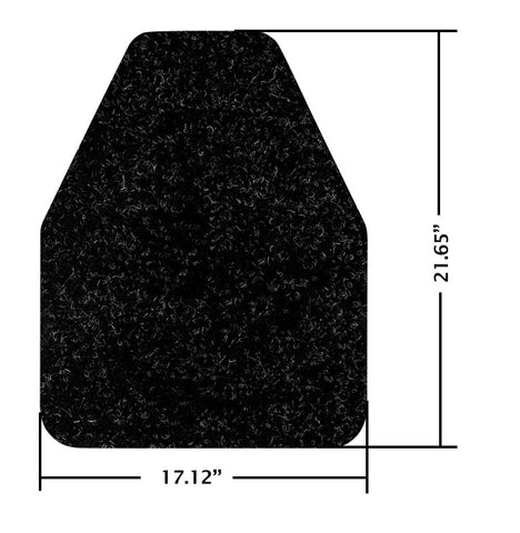 HBGOTL hexagon non-slip surface in busy restroom