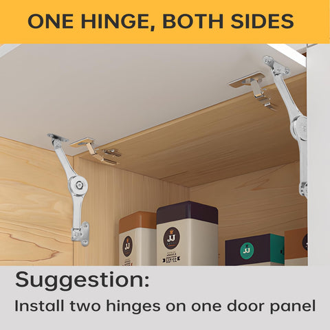 HBL' lid stay with heavy-duty zinc alloy for upper cabinets