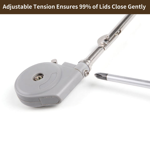 HBL soft close hinges fitted to a bench deliver quiet, convenient lid operation.