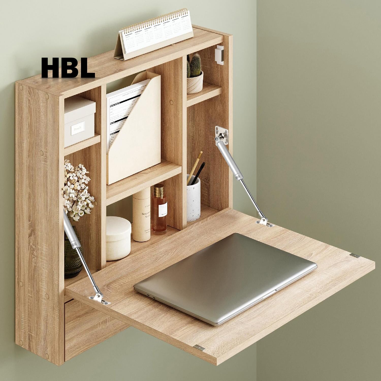 HBL' downward-lid design prevents unintended upward opening.