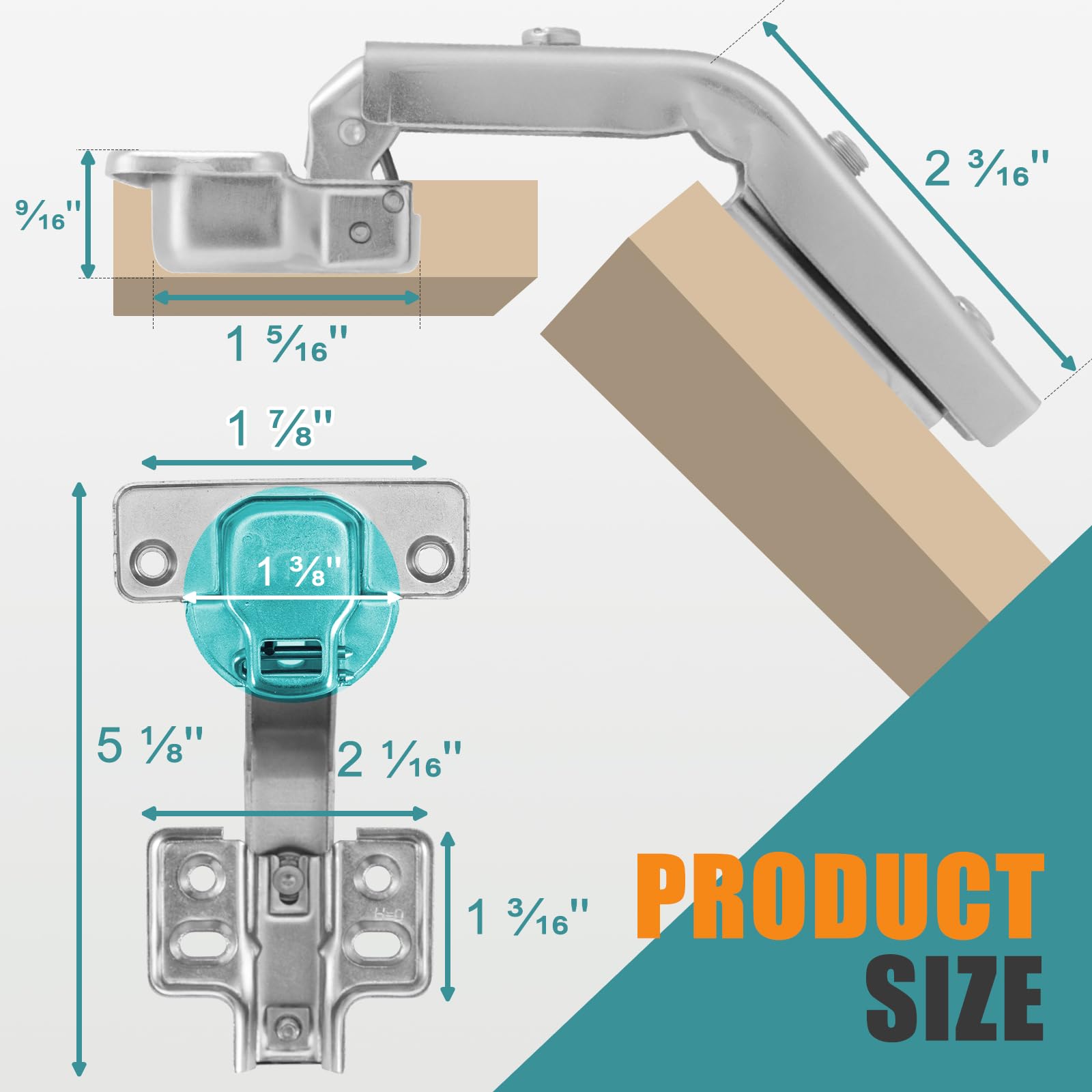 HBL' included screws and hardware simplify quick installation.