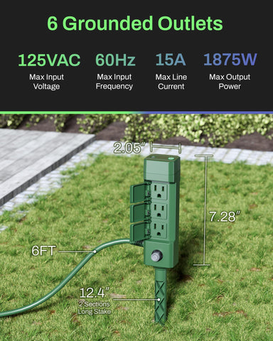 HBN outdoor smart plug 2.4GHz Wi-Fi setup illustration