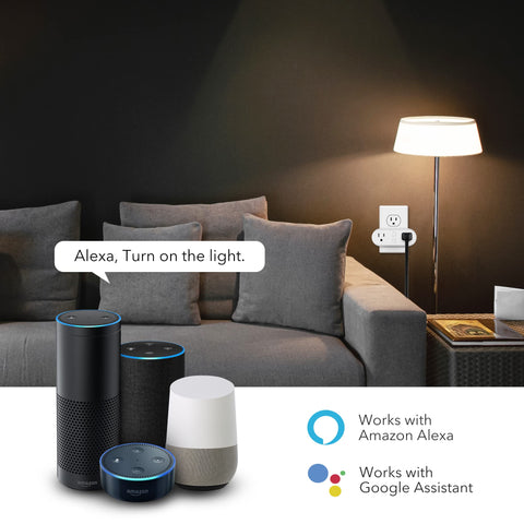 HBN Smart Plug easy installation with 2.4GHz WiFi no hub required.