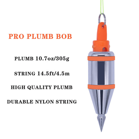 HCCMLOVE plumb bob sharpener included for easy maintenance