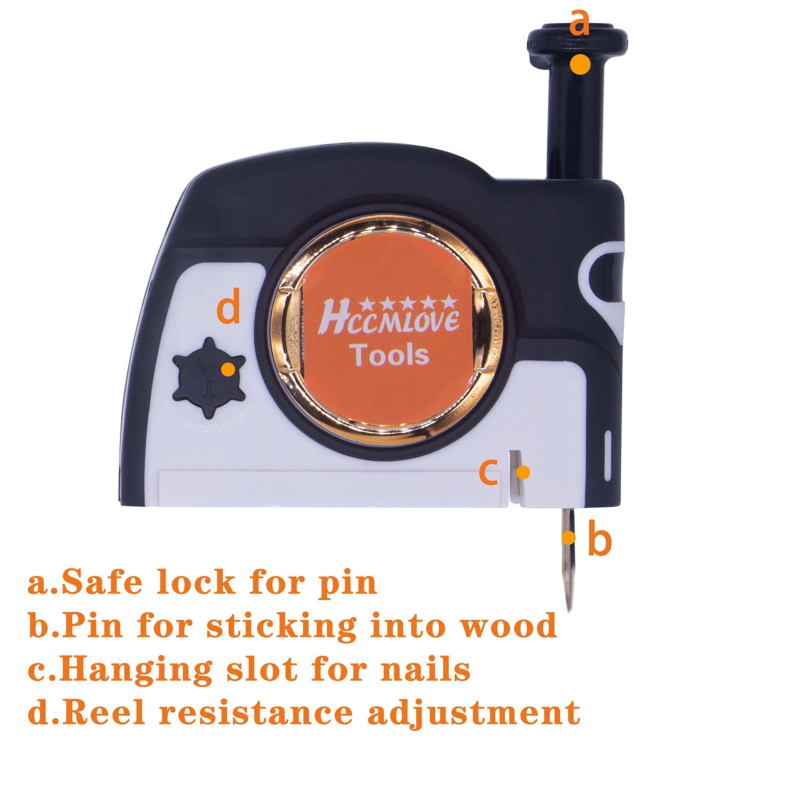 HCCMLOVE position pins for wood and drywall for accurate placement