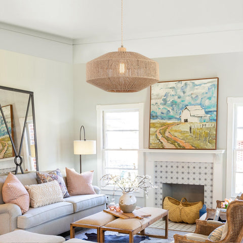 Hchunqjor pendant light installation guide image for easy assembly