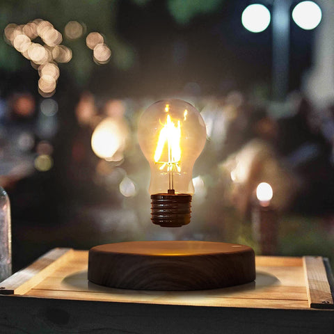 HCNT levitation night light adds soft glow to bedrooms.