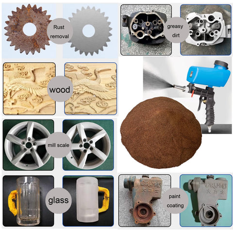 HDURCIR aluminum oxide 60 grit surface-prep highlights effective removal of coatings.