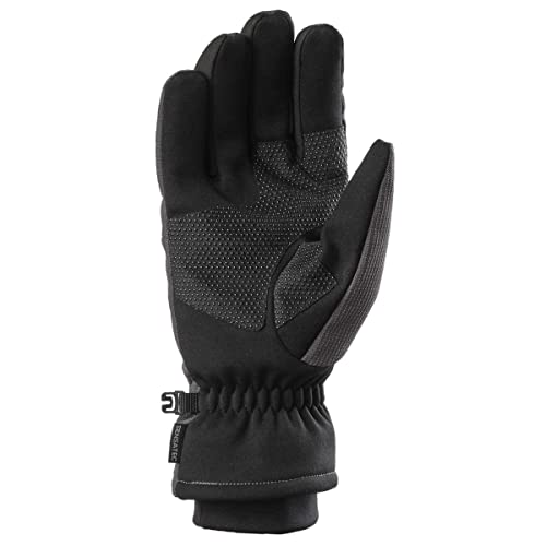 HEAD Waterproof Hybrid Gloves side view shows knit cuff and silicone grip for cold days.