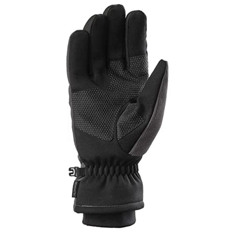 HEAD Waterproof Hybrid Gloves side view shows knit cuff and silicone grip for cold days.