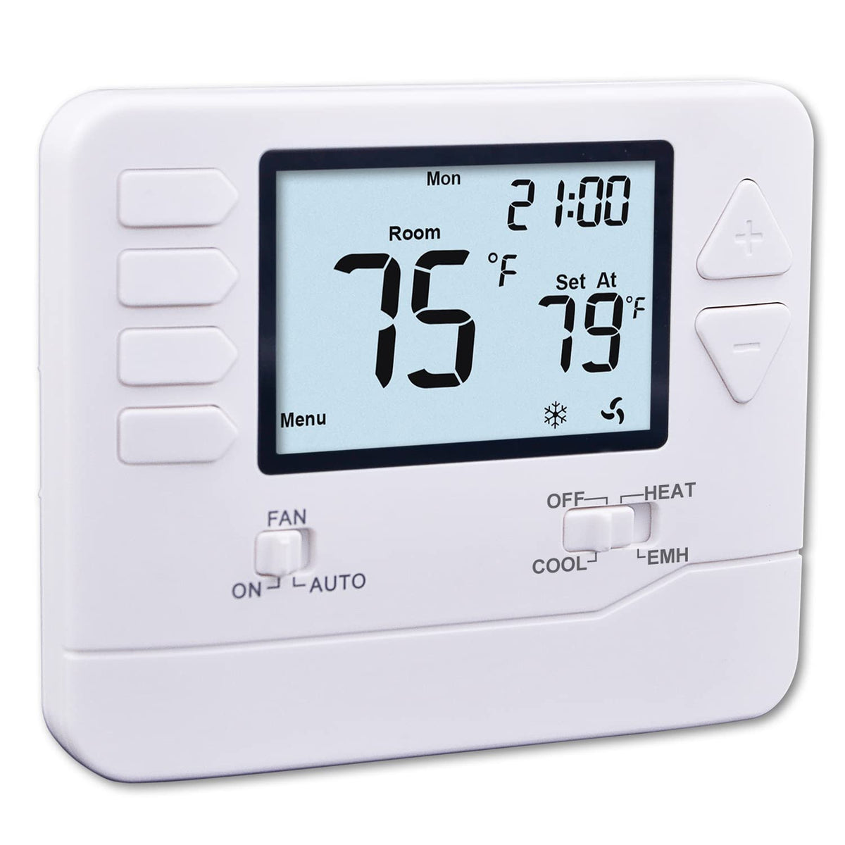 Heagstat H721 front view with a clear, easy-to-read display
