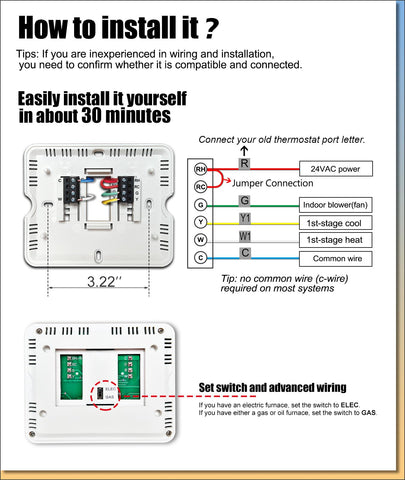 Heagstat thermostat compressor delay feature prevents short cycling in real usage.