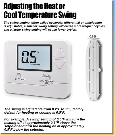 Heagstat thermostat compatibility with furnaces and central AC for reliable cooling.