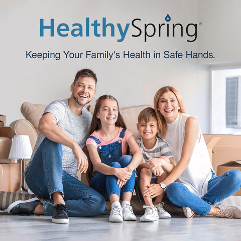 Healthy Spring 5-micron filter provides long replacement cycles in residential setups