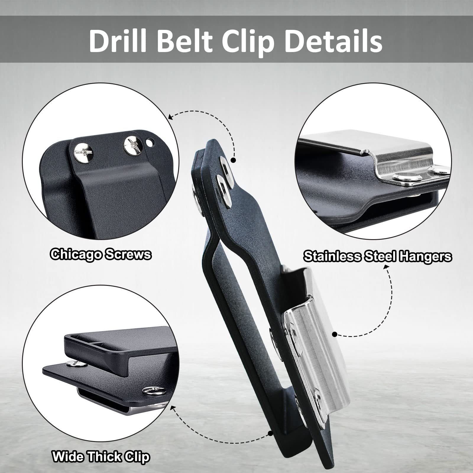 Healvaluefit DrillCatcher Kydex frame delivers durable tool support