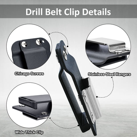 Healvaluefit DrillCatcher Kydex frame delivers durable tool support