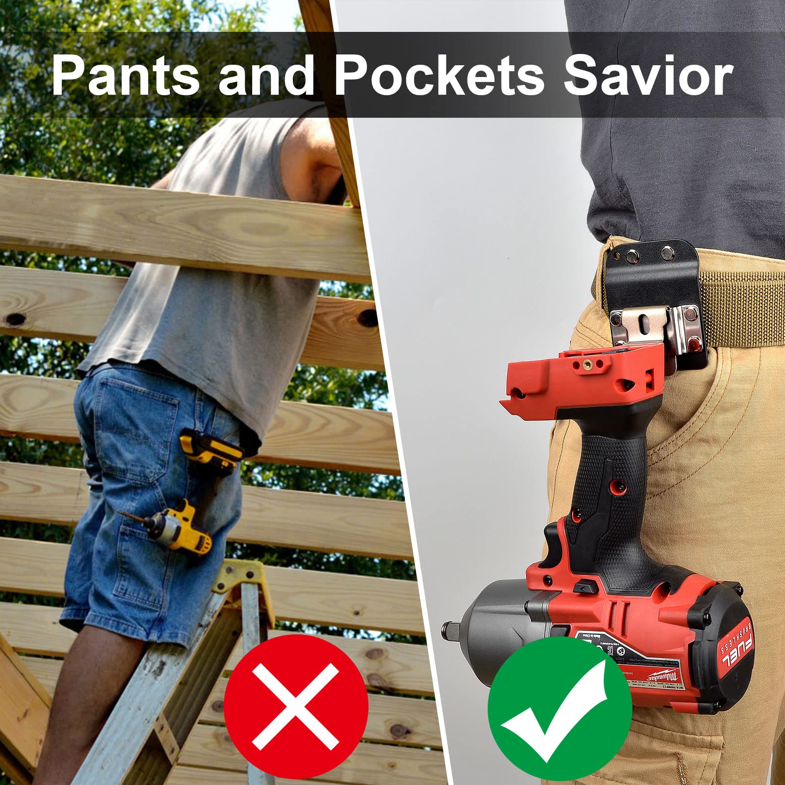 Healvaluefit DrillCatcher low-profile clip stays close and unobtrusive